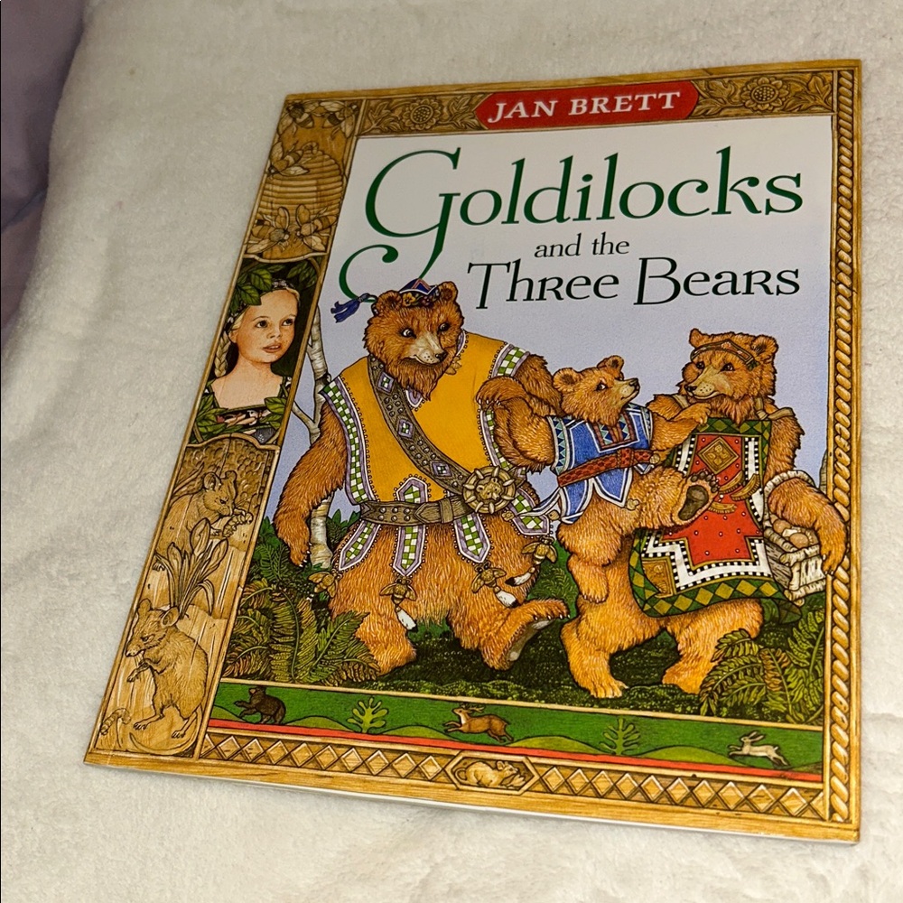 !*KIDS BOOKS 4/$10*! Goldilocks & The Three Bears by Jan Brett, Paperback